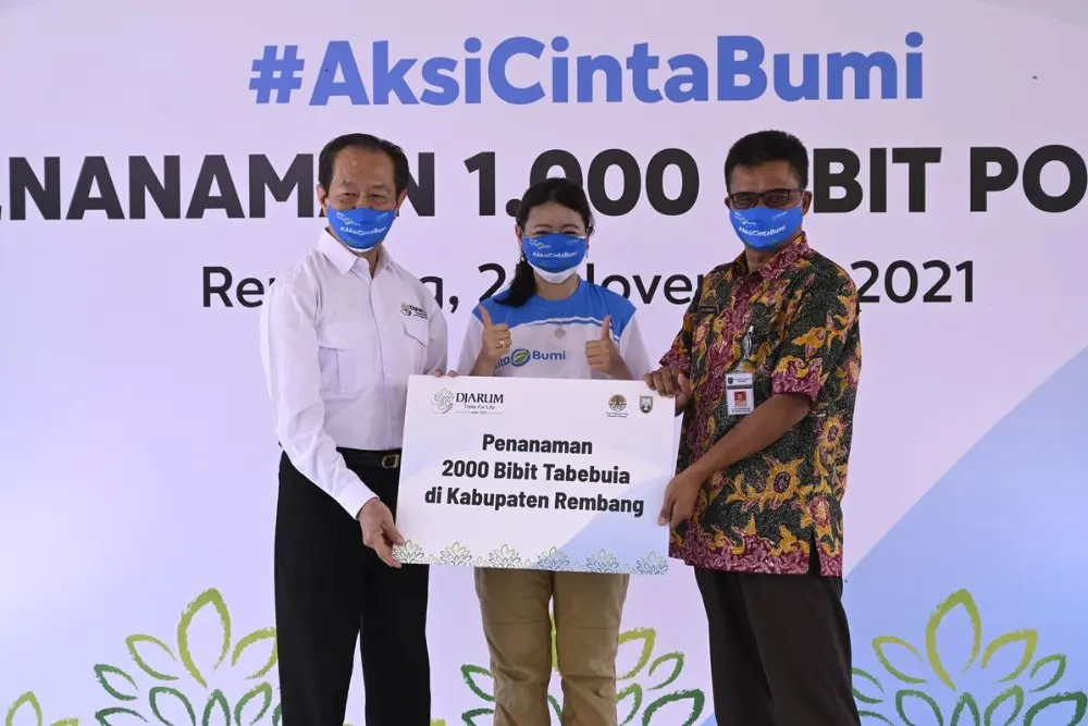 Djarum Foundation Condemns Rembang Regency through Planting 3,000 Tree Seeds