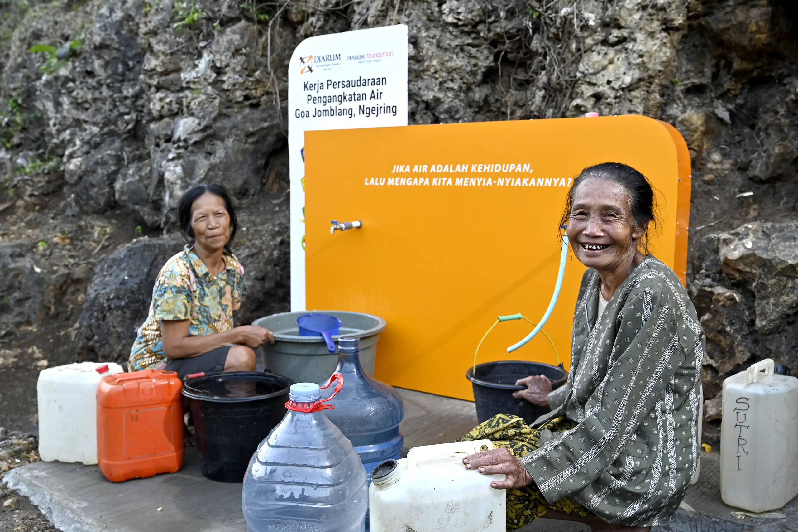 Peningkatan Sistem Distribusi Air Bersih Goa Jomblang Sejak Ditemukan Sumber Air Goa Jomblang, Desa Gendayakan Merdeka dari Kekeringan